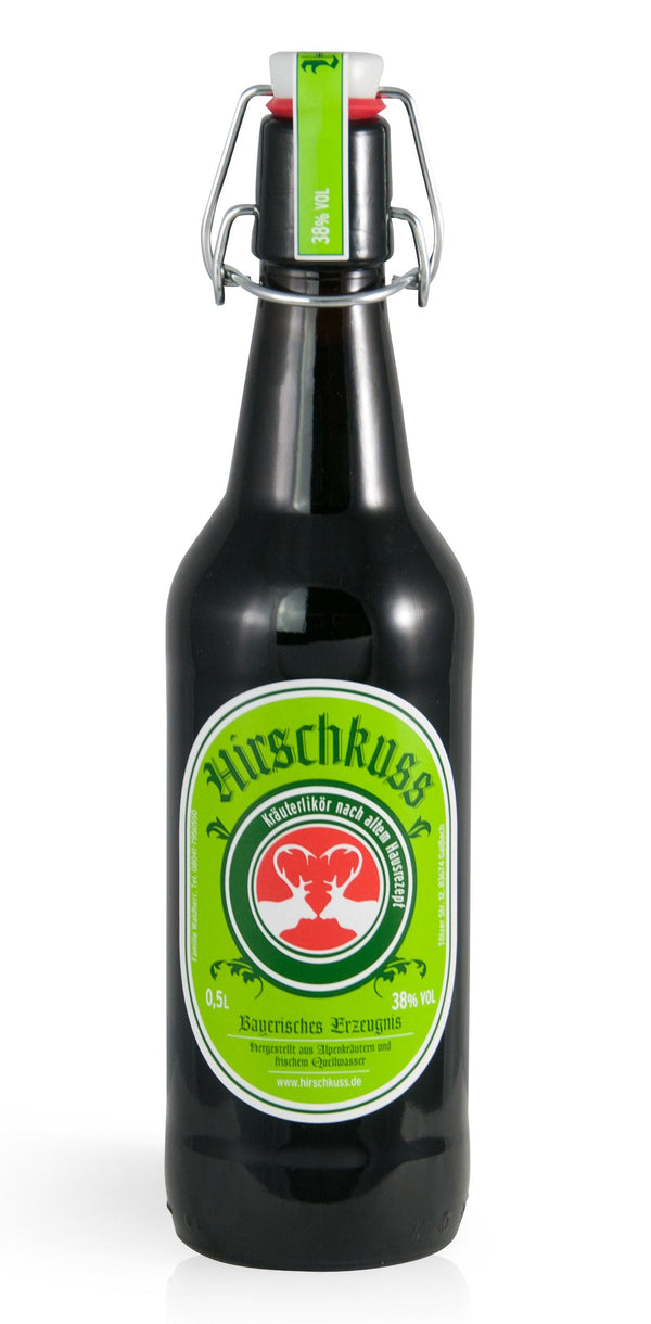 Hirschkuss herbal liqueur 0.5l alc. 38% by volume