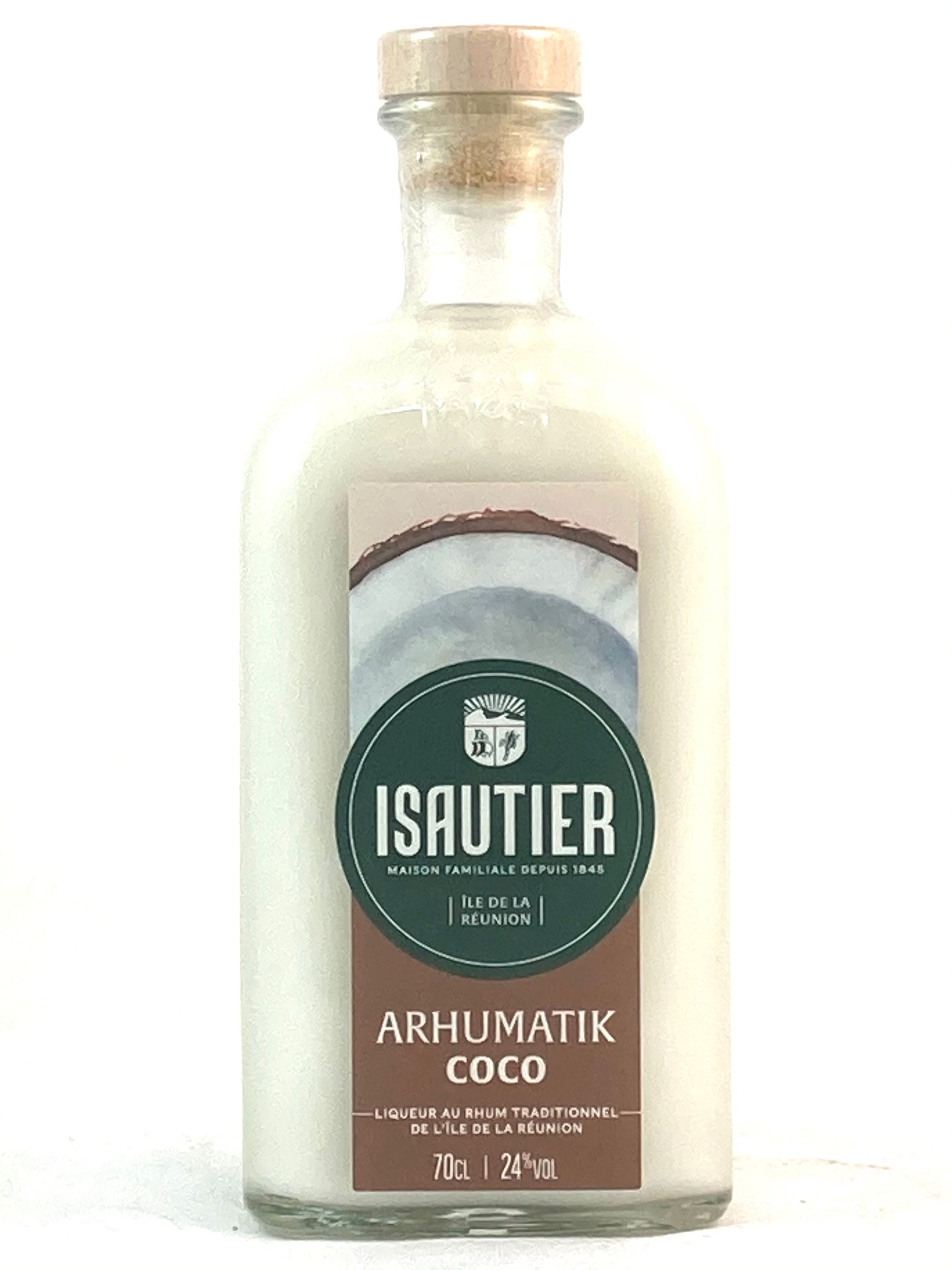 Isautier Arhumatik Coco Likör 0,7l, alc. 24 Vol.-%,