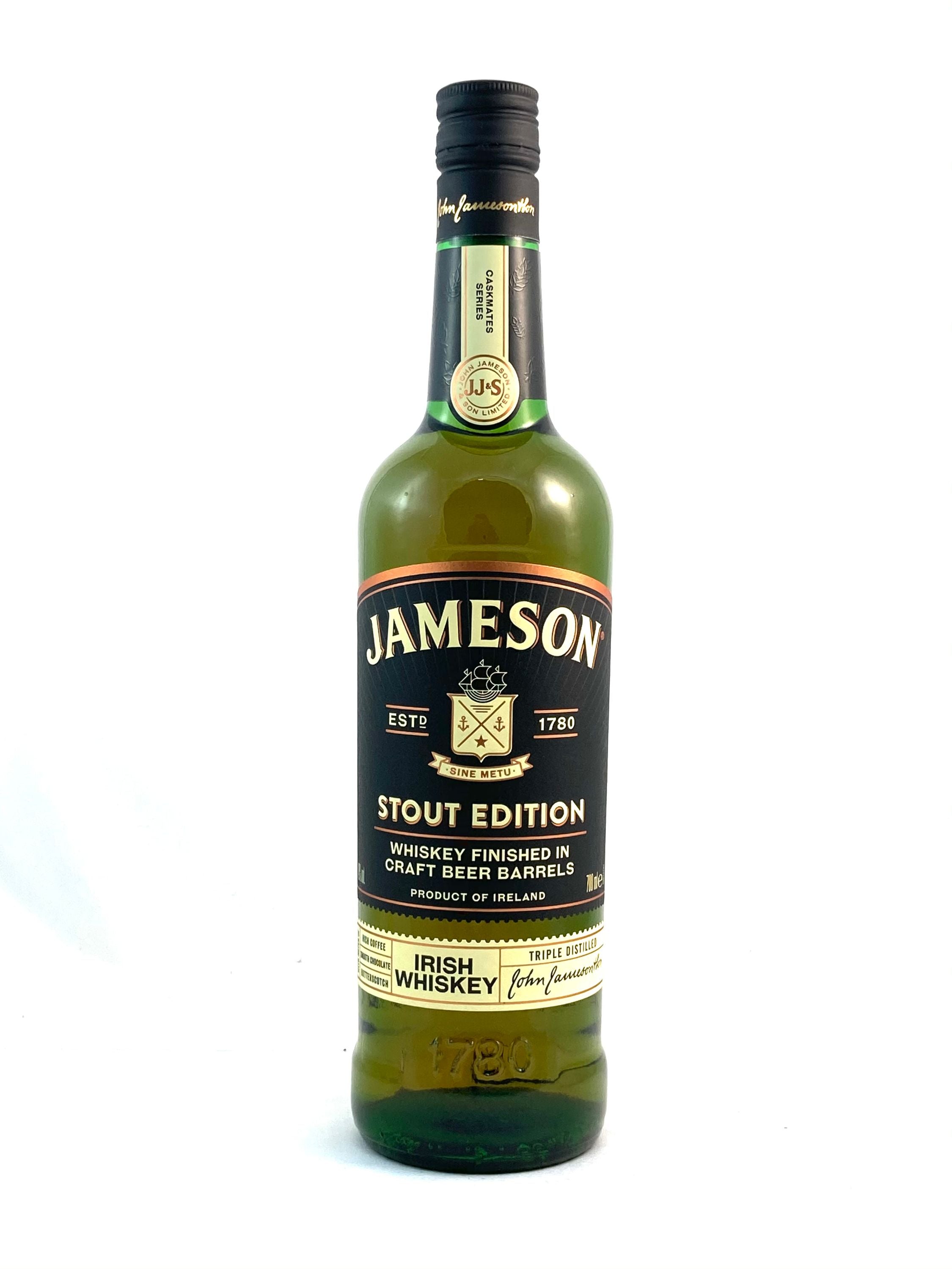 Jameson Stout Edition Blended Irish Whisky, 0,7l, alk. 40 % tilavuudesta