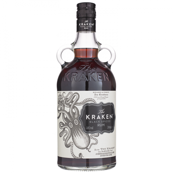 Kraken Black Spiced 0,7l, alk. 40 tilavuusprosenttia, rommi Trinidad &amp; Tobago