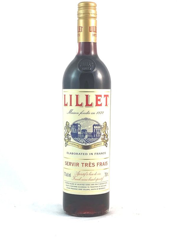 Lillet Rouge 0,75l, alk. 17 tilavuusprosenttia, viinilikööri Ranska