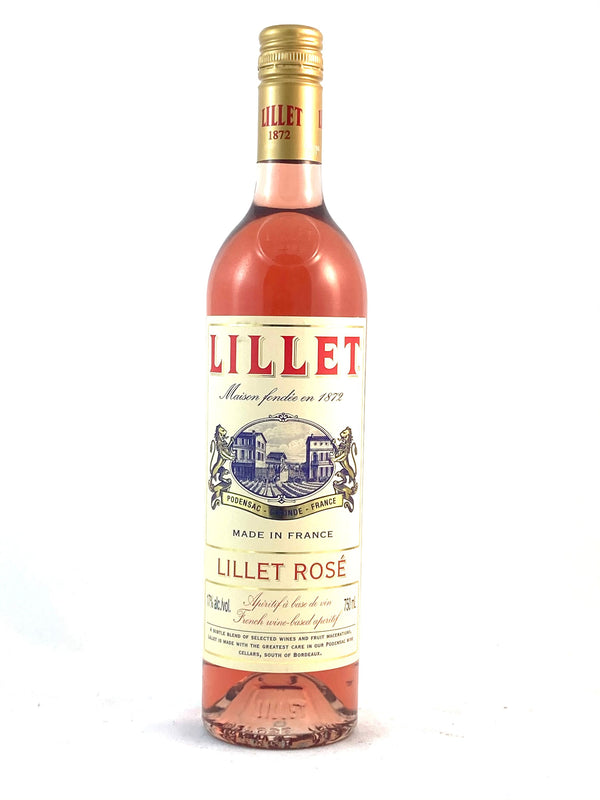 Lillet Rosé 0,75l, alk. 17 tilavuusprosenttia, viinilikööri Ranska