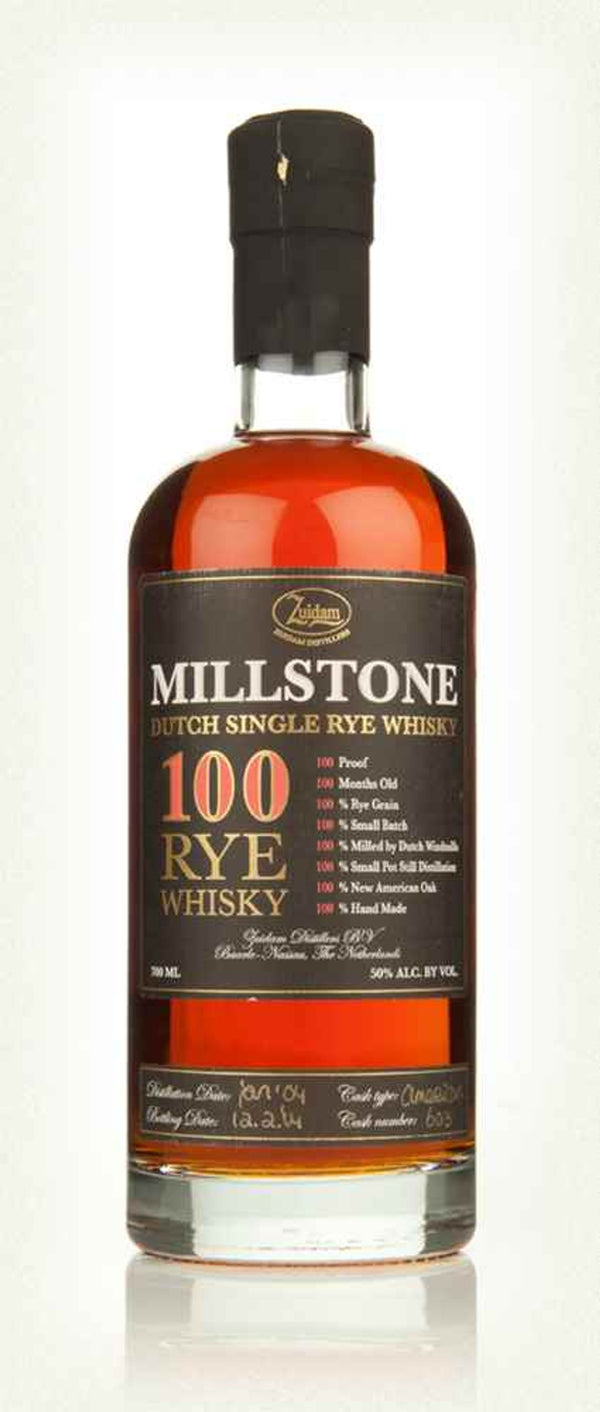 Zuidam Millstone 100 Single Rye Whisky 0,7l, alc. 50 Vol.-%