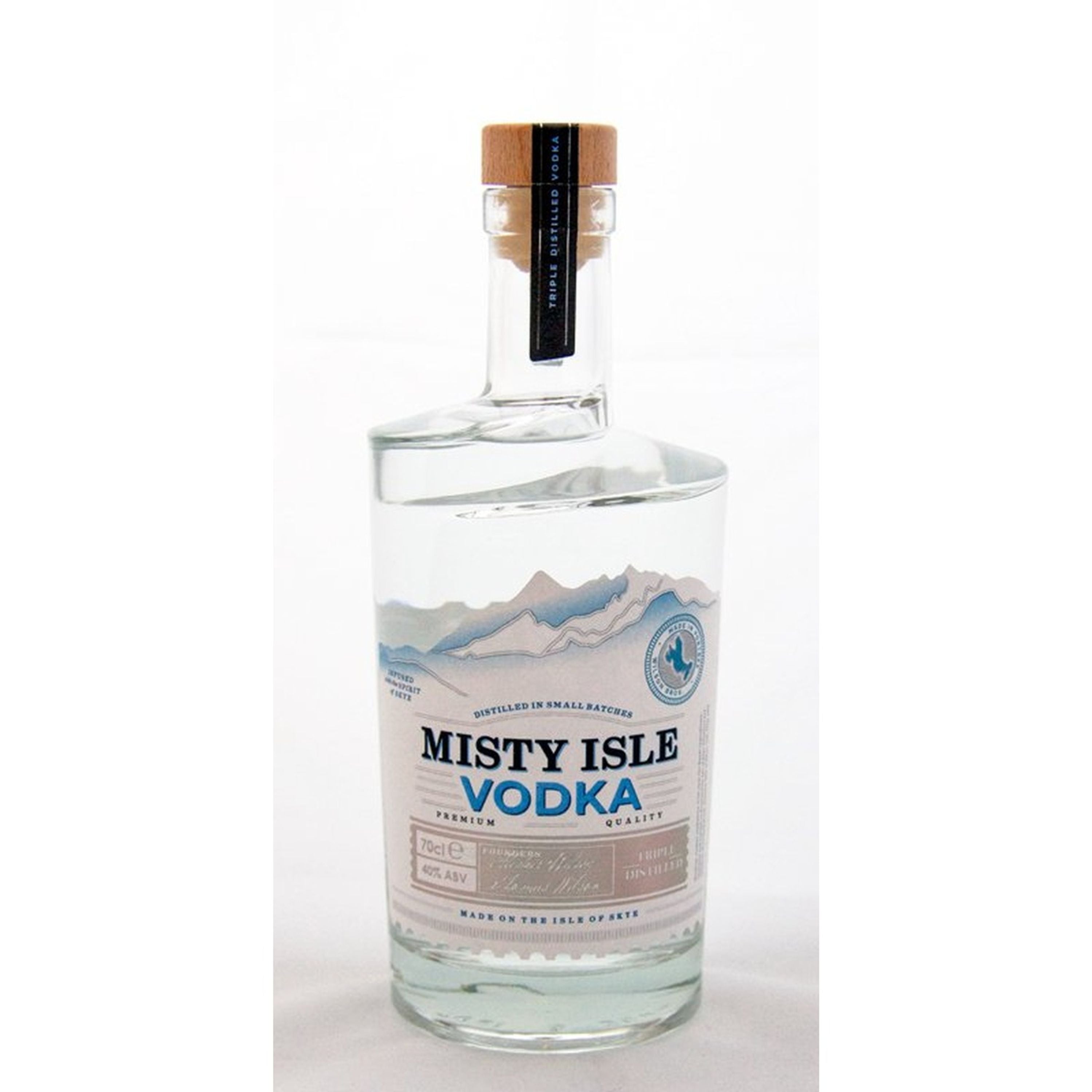 Misty Isle Vodka 0,7l, alk. 40 tilavuusprosenttia, vodka Scotland