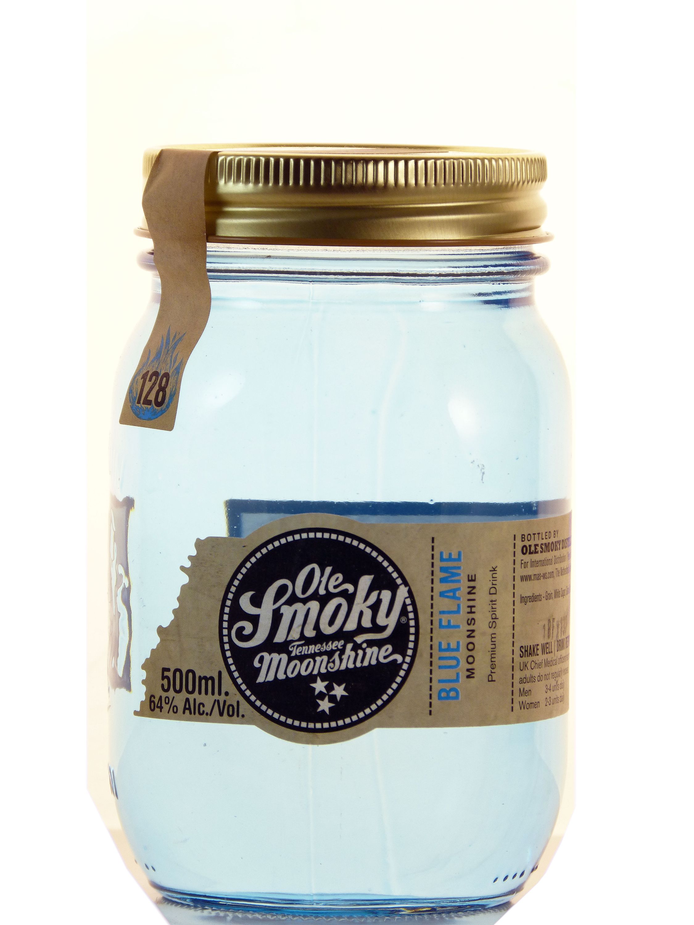 Ole Smoky Moonshine Blue Flame 0.5l, alc. 64% by volume