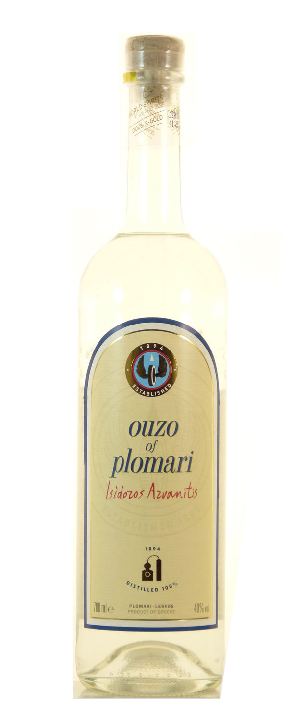 Ouzo of Plomari 0,7l, alk. 40 tilavuusprosenttia, kreikkalainen alkoholi