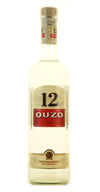 Ouzo 12 0,7l, alk. 38 tilavuusprosenttia, kreikkalainen alkoholi