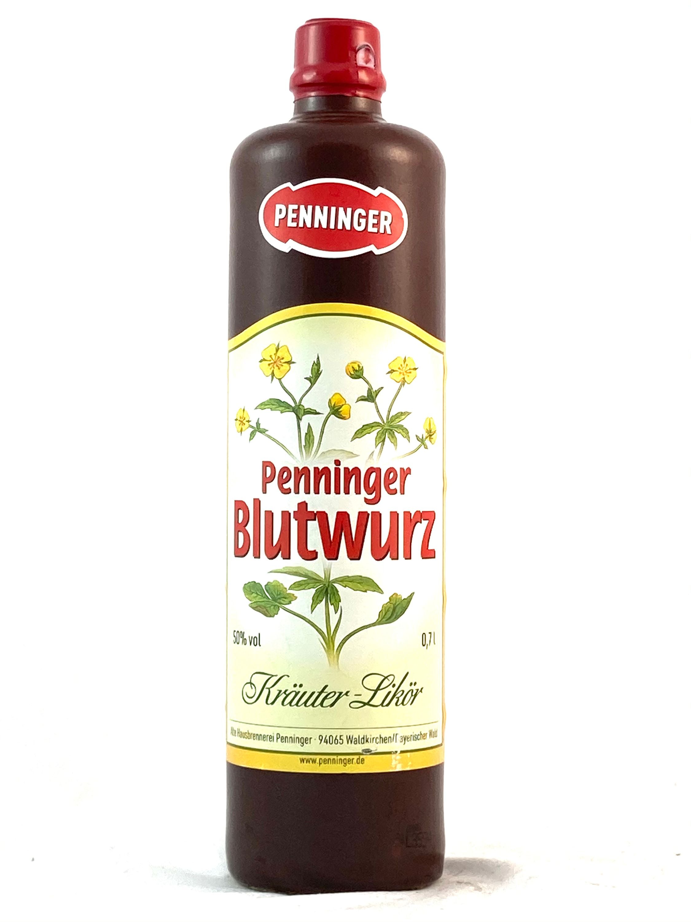 Penninger Blutwurz 0,7l, alc. 50 Vol.-%, Kräuter-Likör
