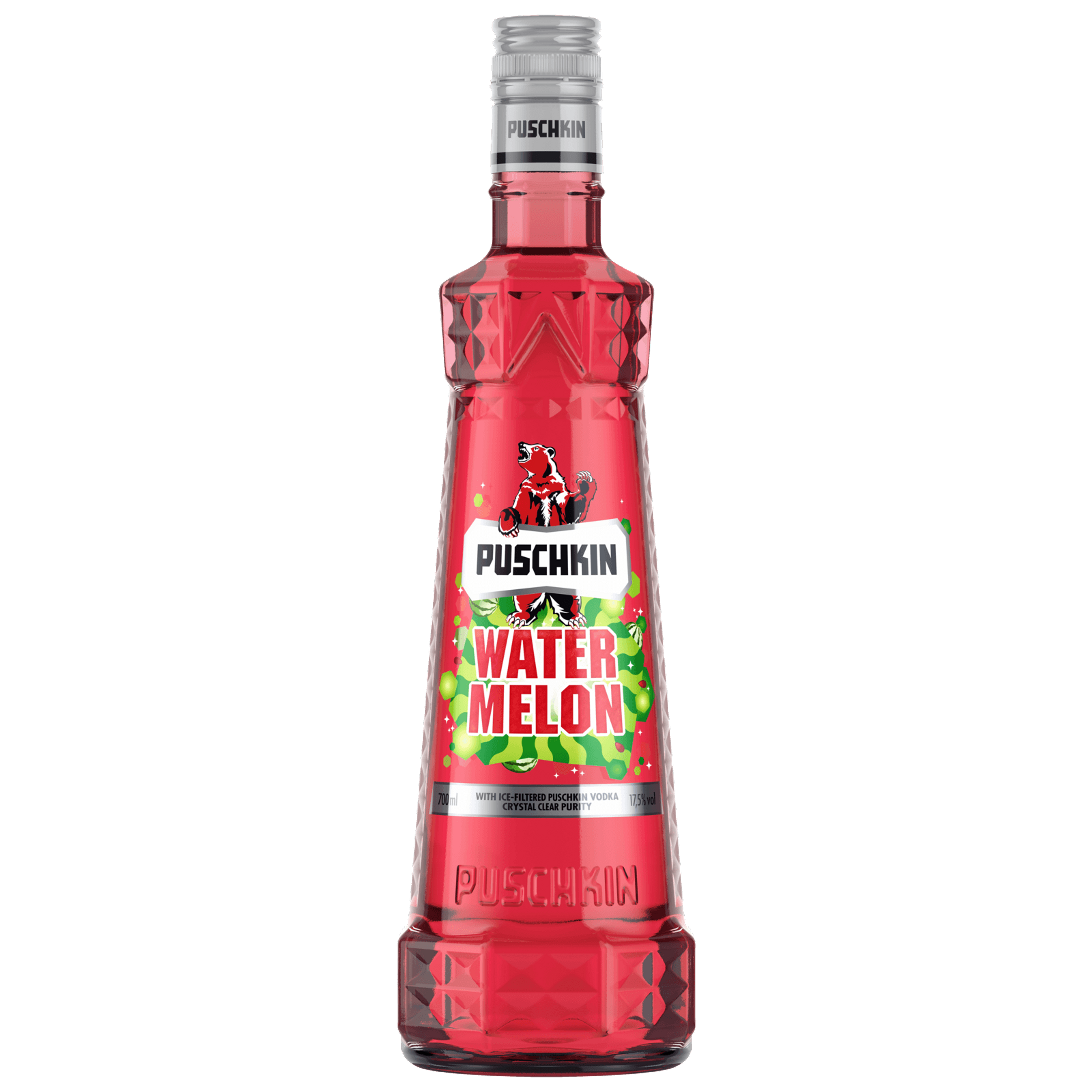 Puschkin Watermelon 0.7l, alc. 17.5% by volume, vodka Germany 