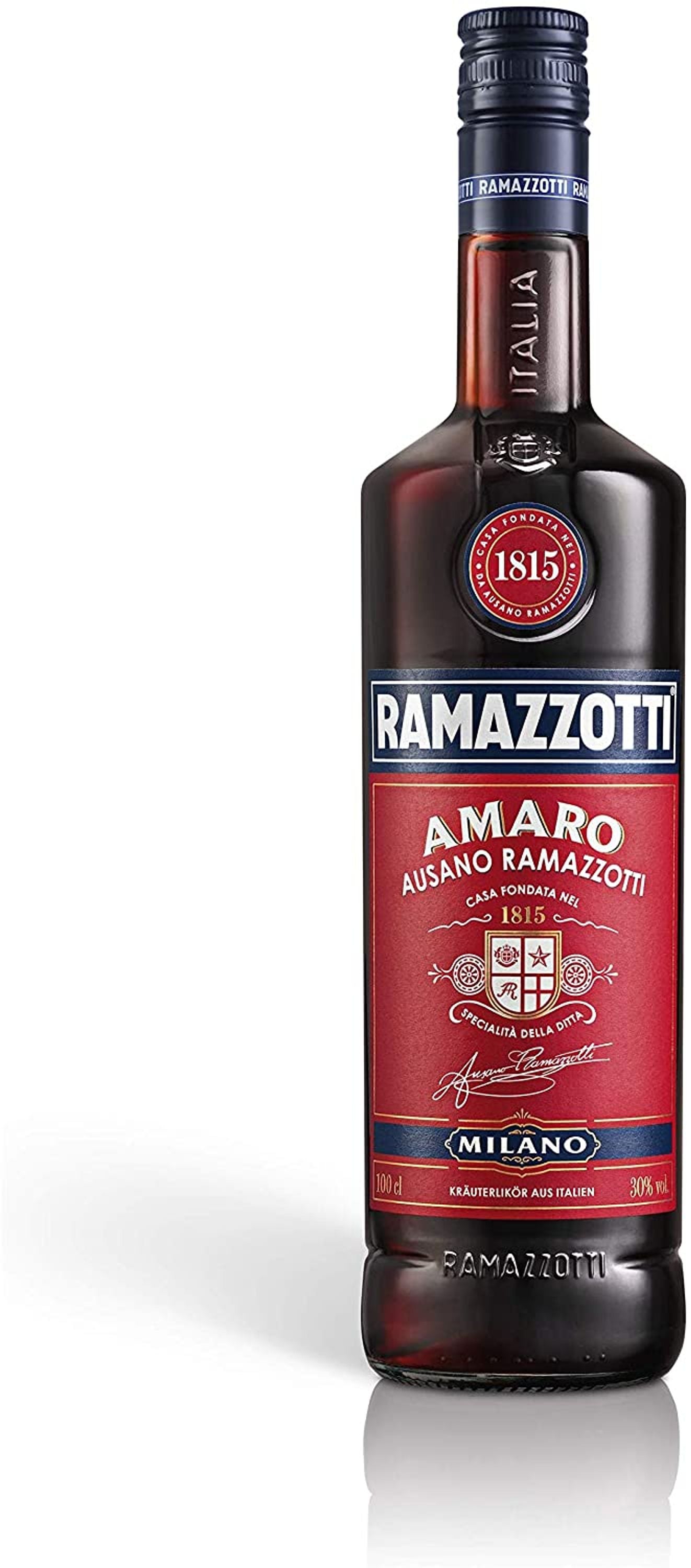 Ramazzotti Amaro 1.0l, alc. 30% by volume, herbal liqueur Italy 