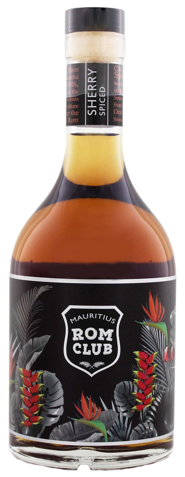 Rome Club Mauritius Sherry Spiced 0,7l, alk. 40 tilavuusprosenttia, rommi Mauritius