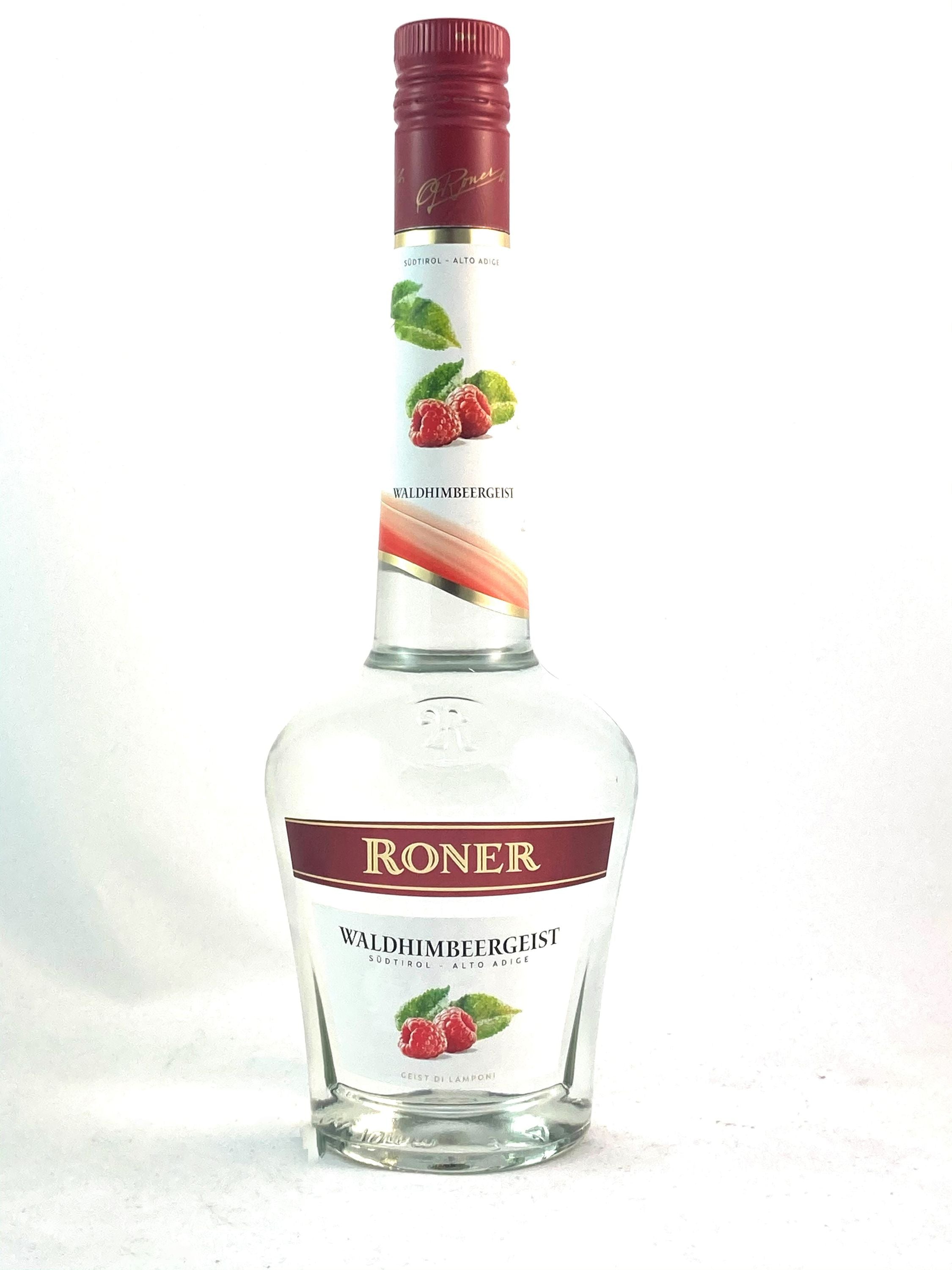 Roner forest raspberry spirit 0.7l, alc. 40% by volume, Italian brandy 