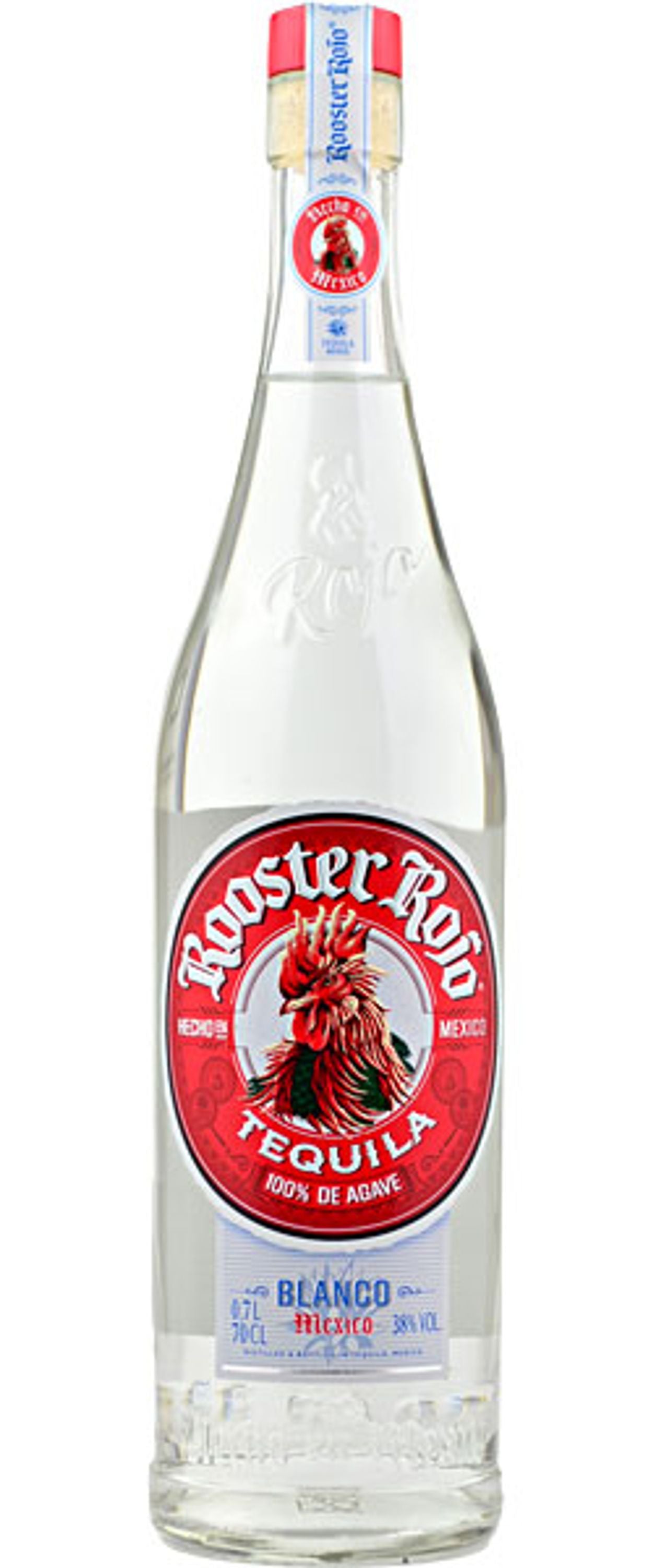 Rooster Rojo Blanco 0,7l, alc. 38 Vol.-%, Tequila Mexico