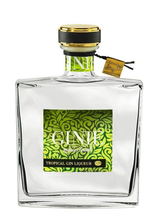 Scheibel Ginie Tropical Gin Liqueur 0,7l, alk. 35 tilavuusprosenttia.