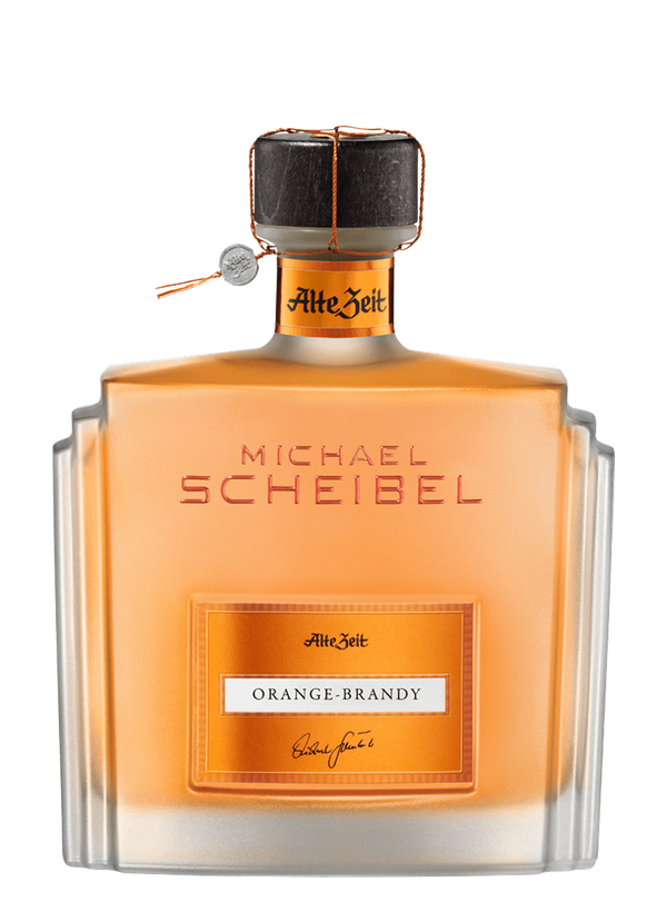 Scheibel Old Time Orange Brandy 0,7l, alk. 35 tilavuusprosenttia.