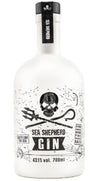 Sea Shepherd Gin 0,7l, alk. 43,1 tilavuusprosenttia.