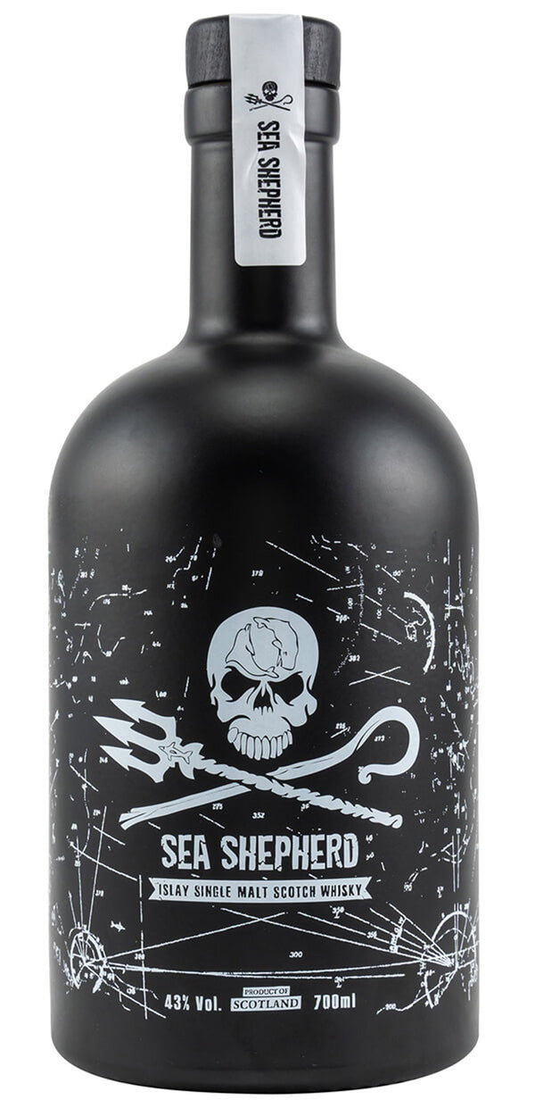 Sea Shepherd Islay Single Malt Scotch Whisky 0,7l, alk. 43 tilavuusprosenttia.