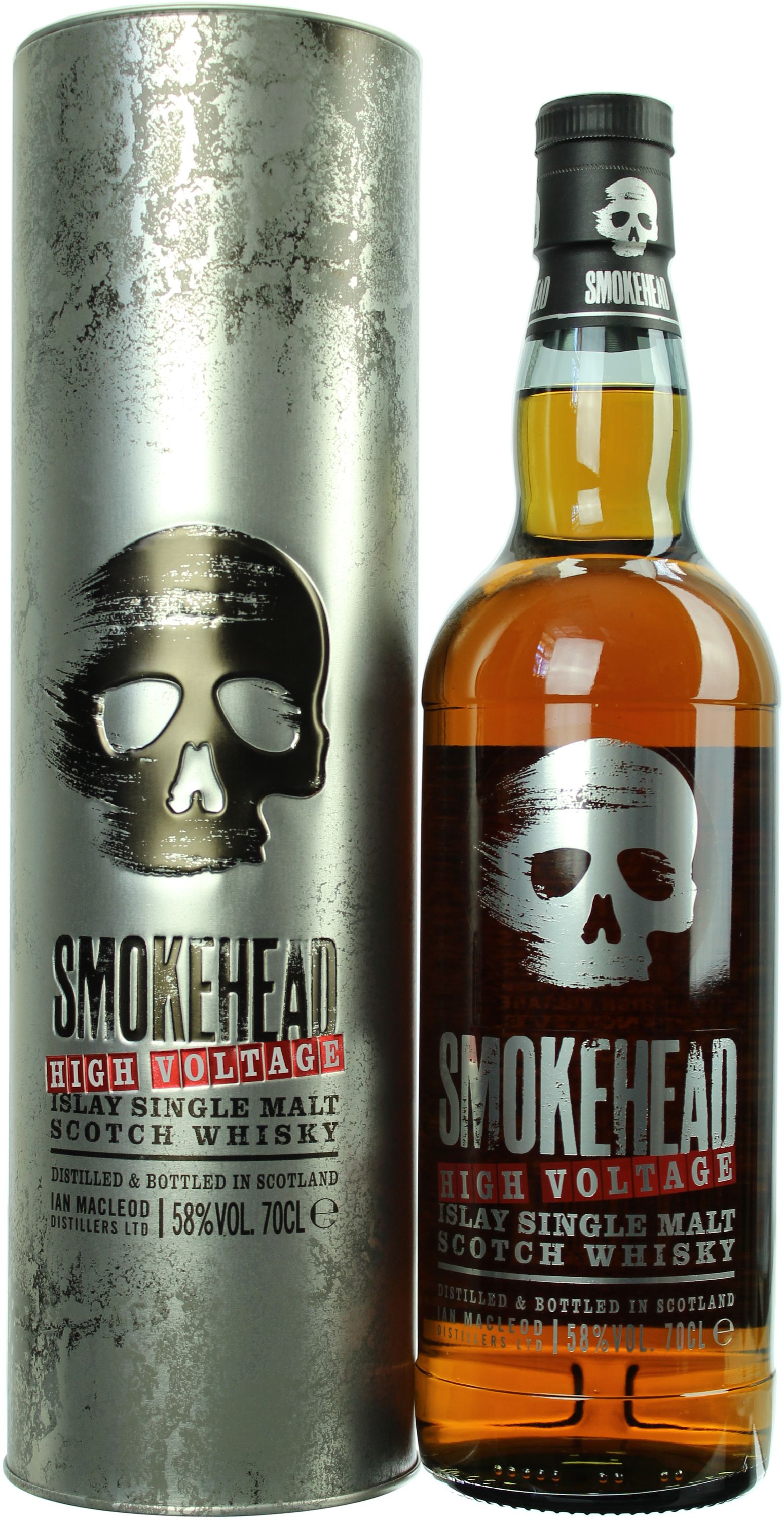 Smokehead High Voltage Single Malt Scotch Whiskey 0.7l, alc. 58% by volume