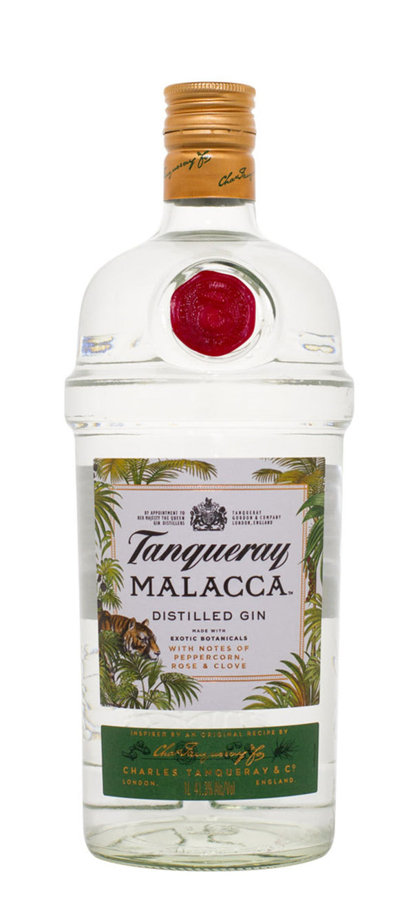 Tanqueray Malacca Gin 1,0l, alk. 41,3 tilavuusprosenttia, Gin England 