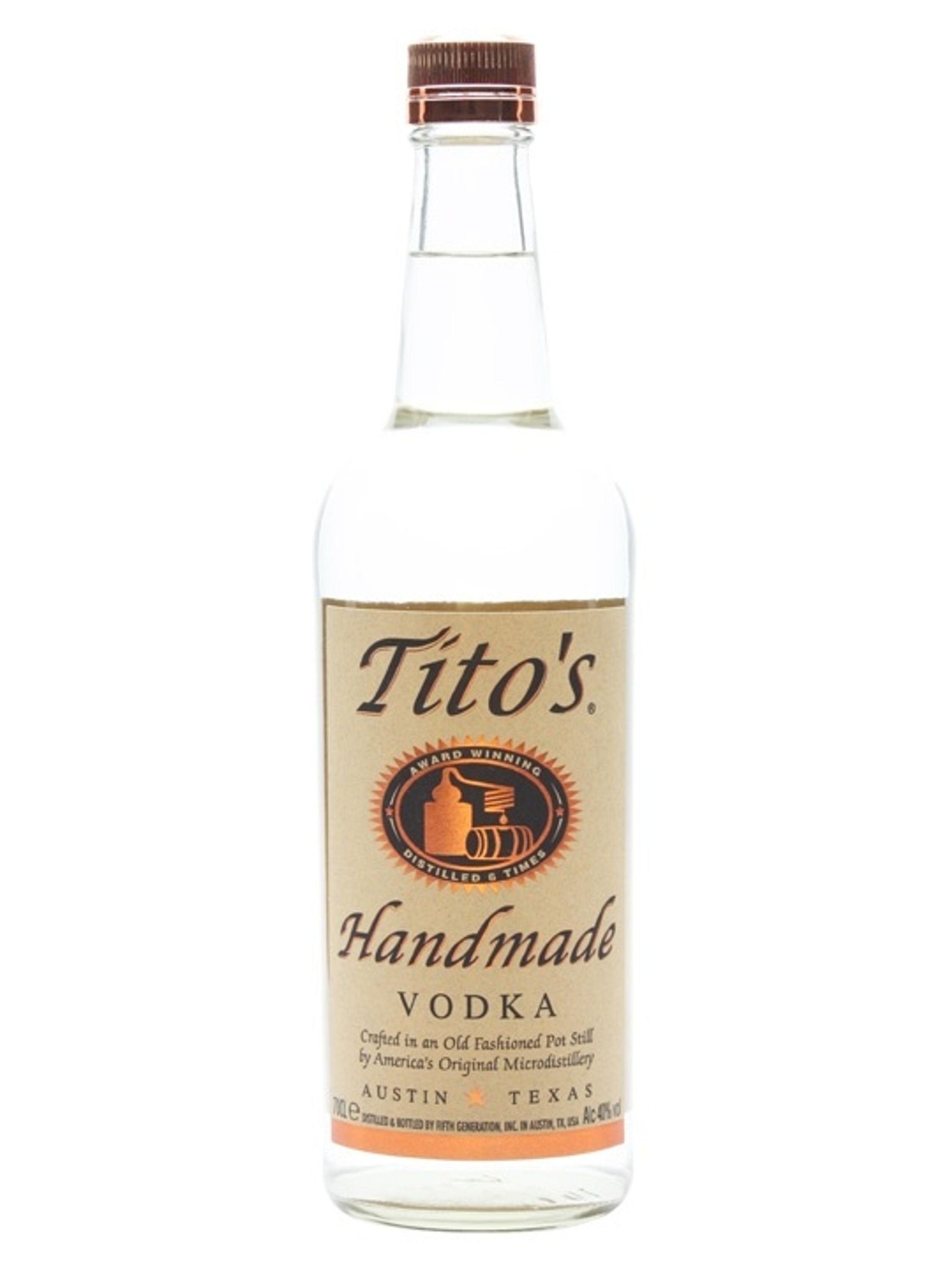 Tito's Handmade Vodka 0,7l, alc. 40 Vol.-%, Wodka USA/Texas
