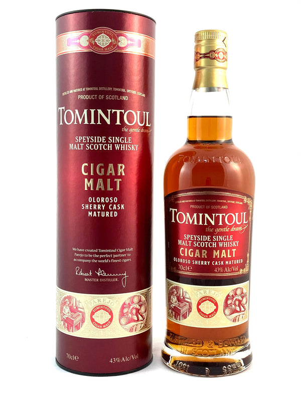 Tomintoul Cigar Malt 0.7l, alc. 43% vol.