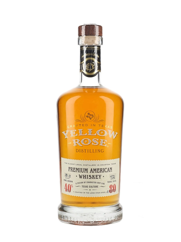 Yellow Rose Premium American Whiskey 0,7l, alc. 40 Vol.-%